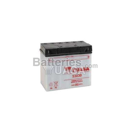 Batterie Yuasa 53030  BatteryMoto.com