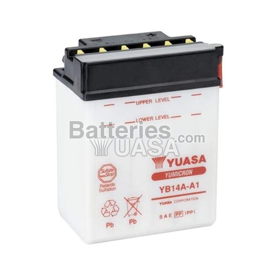 Batterie Yuasa YB14AA1  BatteryMoto.com